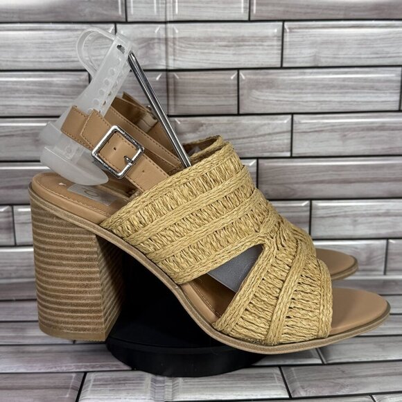 DV by Dolce Vita Women's Rian Stacked Heel Slingback Mule Sandals Size 11 - Picture 1 of 11